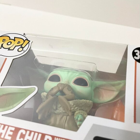Funko Pop Star Wars Mandalorian The Child with Frog Bobble Head 379 - Picture 14 of 16
